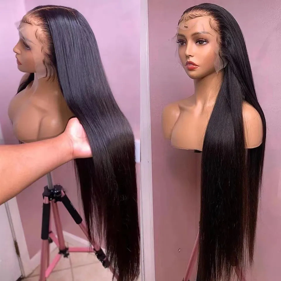 Long Straight Lace Wig