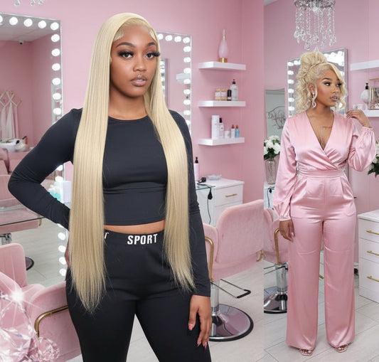 22-inch 360 Virgin Brazilian Lace Front Wig