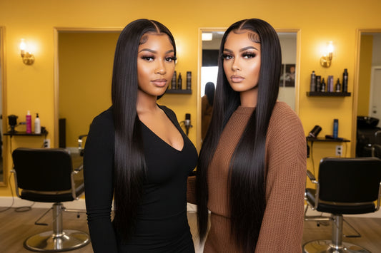 Beautiful Black Synthetic Lace Front Wig